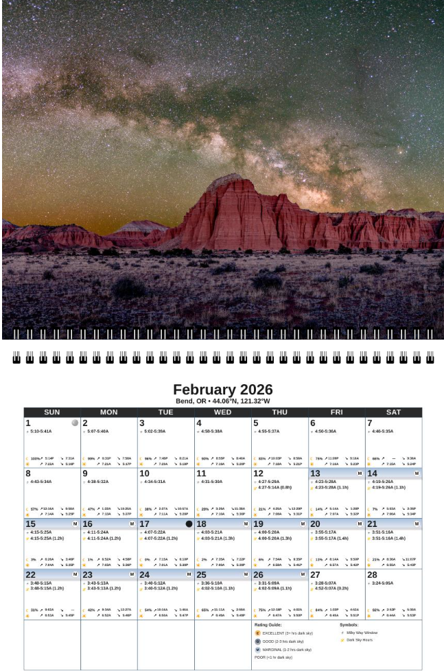 2025 Milky Way Calendar Michelle Adams Photography Fine Art 2025-milky-way-calendar-michelle-adams-photography-fine-art